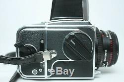 HASSELBLAD 500C/M 6x6 Camera with 80mm Zeiss Planar 2.8 + 120 film back from Japan