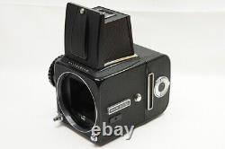 HASSELBLAD 500 CM C/M Medium Format Camera Black Body with A12 FILM BACK #220320aa