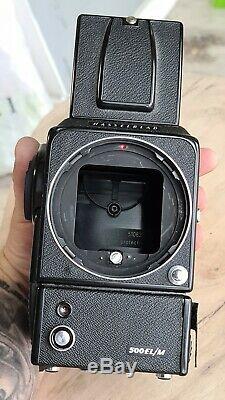 HASSELBLAD 500 EL/M CHROME CAMERA BODY With A12 FILM BACK