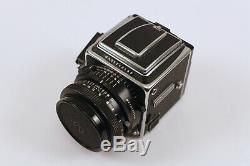 Hasselblad2000FC Chrome Medium Format SLR camera lens + 2 film backs + MORE