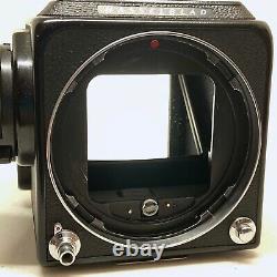 Hasselblad 500CM Black Camera Zeiss Planar CF 80mm f2.8 Lens Prism A12 Film Back