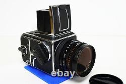 Hasselblad 500CM Camera Outfit with80mm f2.8 Planar CF Lens & A12 Film Back LOOK