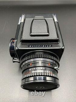 Hasselblad 500CM Camera, Zeiss Planar 2.8, 80 mm T lens, 2 Film Backs Kit Ex++