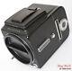 Hasselblad 500cm Medium Format Black Camera + A12 Film Back + Waist Finder