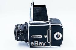Hasselblad 500CM Medium Format SLR Film Camera + 80mm lens + Polaroid Back Kit