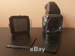 Hasselblad 500CM camera body, Prism view finder and film back magazine (12)