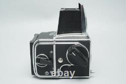Hasselblad 500C/M 500CM Film Camera, with Waist Level Finder & A12 II Back, Silver