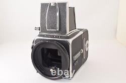Hasselblad 500C/M Silver Camera Body with A16 Film back Black from Japan 2303065
