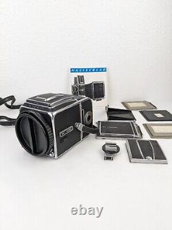 Hasselblad 500C Medium Format Film Camera Body With A12 Film Back AS-IS READ