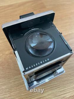 Hasselblad 500 CM Camera body+ 80mm CF T + Film Back + WLF