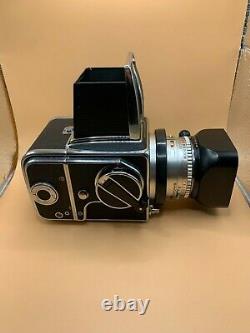 Hasselblad 500 C/M 6x6 Film Camera, Zeiss 2.8 80mm lens, A12 Back, & Lens Hood