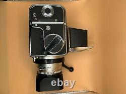 Hasselblad 500 C/M 6x6 Film Camera, Zeiss 2.8 80mm lens, A12 Back, & Lens Hood