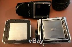 Hasselblad 500 C/M Camera 50mm Lens, PM90 View Finder, 12A Film Back & More