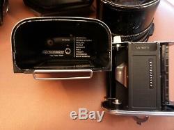 Hasselblad 500 C/M Camera 50mm Lens, PM90 View Finder, 12A Film Back & More