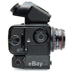 Hasselblad 500 EL/M Film Camera (Black), Prism Finder, C 80mm Lens, A12 Back