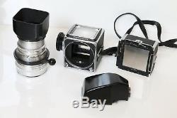 Hasselblad 500c Camera with 150mm lens with film back and prism