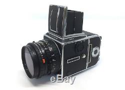 Hasselblad 503CW Medium Format Film Camera with 80 mm lens, back, and more