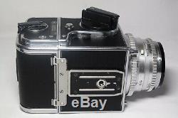 Hasselblad 503 CX + Zeiss Planar C80mm f2.8 + A12 back medium format film camera