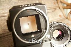 Hasselblad 555ELD Medium Format SLR Film Camera With 100mm lens and film back