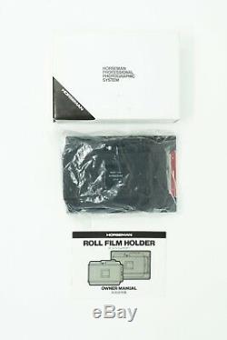 Horseman 6exp 612 6x12 120 Roll Film Back Boxed, Mint 4x5 Cameras, UK seller