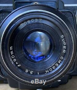 Koni Omega Rapid 200 Medium Format Film Camera with90mm f3.5 Lens & 220 Back, NICE
