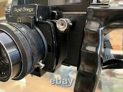 Koni Rapid Omega 200 Camera with 90mm F/3.5 with 120 Film Back