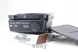 Late Model MINT Mamiya RZ67 PRO II 645 6x4.5 120 Film Back Holder from JAPAN