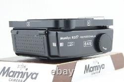 Late Model MINT Mamiya RZ67 PRO II 645 6x4.5 120 Film Back Holder from JAPAN