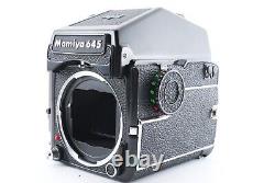 Late Model N MINT Mamiya M645 1000s Film Camera Body 120 + 220 Film Back JAPAN