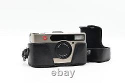 Leica Minilux Date Back Film Camera with40mm f2.4 Summarit Lens #609