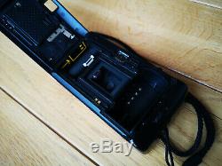Leica mini II data back compact 35mm film camera Elmar 35mm f3.5 lens 02
