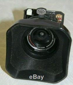 Linhof Technika 70 Camera with3 Lenses, 4 Film Backs 100mm, 65mm, 180mm MINT, MORE