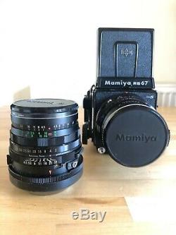 MAMIYA RB67 ProS Medium Format camera, 90mm & 50mm Lens, 2x film back & Polaroid