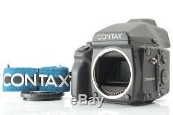 MINTContax 645 Film Camera withMF-1 Finder + 120/220 Film Back from Japan C730J