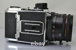 MINTHasselblad 500CM Camera + Planar T 80mm F/2.8 Lens + A12 Film Back #5056