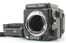 MINTMamiya RZ67 Pro II Medium Format Film Camera Body 120 Film Back x2 Japan