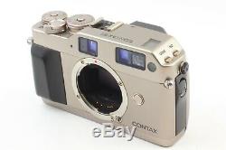 MINTTESTED CONTAX G1 Film Camera With strap cap Data Back From Japan