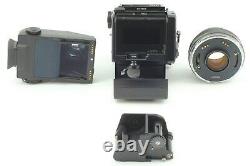 MINTZenza Bronica ETRS Film Camera + AE II Finder + MC 75mm + N 135 Back JAPAN