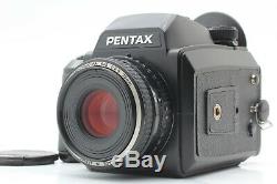 MINT+3Pentax 645N Camera + SMC FA 75mm F2.8 Lens + 120 Film Back From JAPAN