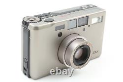 MINT Box + Data Back Adapter Contax T3 Titan Silver Film Camera From JAPAN
