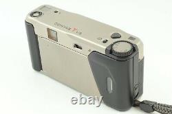 MINT Contax TVS Data Back Point & Shoot 35mm Film Camera Case Cap From JAPAN