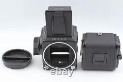 MINT Hasselblad 503CX Black camera A12 film back III Acute Matte From JAPAN