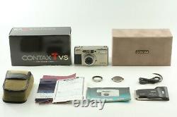 MINT In Box Contax TVS Point & Shoot 35mm Film Camera + D Data Back From JAPAN
