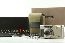 MINT In Box Contax TVS Point & Shoot 35mm Film Camera + D Data Back From JAPAN