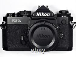 MINT L/N Nikon FM3A Black Camera With MF-16 DATA Back