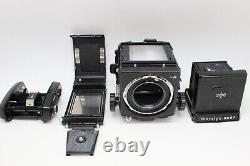 MINT? MAMIYA RB67 ProS 120 ProS Film Back Medium Format Camera From JAPAN