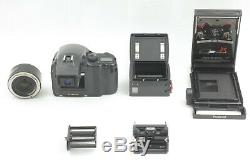 MINT Mamiya 645 AF Camera + 80mm f2.8 + 120 + Polaroid Film Back From Japan423