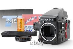 MINT Mamiya 645 Pro TL Film Camera + AE Finder + 120 Film Back From JAPAN