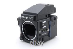 MINT? Mamiya 645 Super Film Camera Body AE Finder 120 Film Back From Japan #950