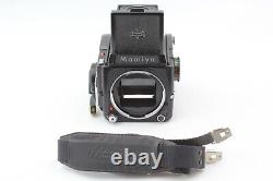 MINT+++ Mamiya M645 1000S Waist Level Finder WLF 120 Film back Strap Film Camera